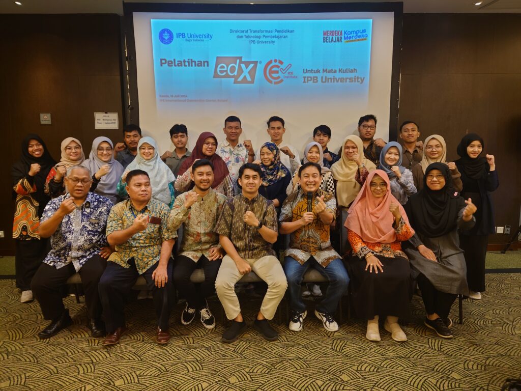 (Foto Kegiatan) Pelatihan edX – ICE Institute Untuk Mata Kuliah IPB University